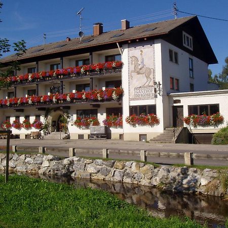 Hotel-Gasthof Zum Dragoner Peiting Exteriör bild